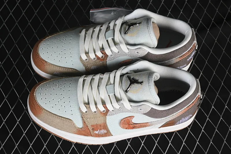 All categories Air Jordan Jordan series basketball shoes Air Jordan 1 Low Air Jordan 1 Low SE "Multi-Color Distressed" AJ1 Joe 1 old retro inkjet low-top cultural casual sneakers IM6664-991